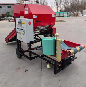 เครื่องอัดฟางสี่เหลี่ยมขนาดเล็กสำหรับหญ้าแห้งและชีวมวลเปียก พร้อมมอเตอร์และชุดเกียร์เป็นส่วนประกอบหลัก - Product Image 3