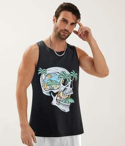 Camiseta sin Mangas para Hombre, Tejida, de Alta Calidad, para Entrenamiento y Deporte, Secado Rápido, Transpirable, Estilo Urbano 2026, Superventas - Product Image 4