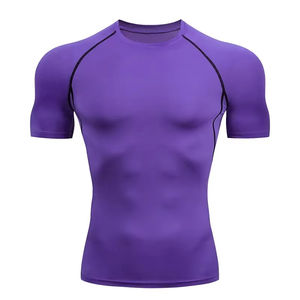 Venta al por mayor equipo deportivo camisetas hombres ejercicio activo desgaste Atlético sudor deportes ajuste personalizado gimnasio camiseta - Product Image 1