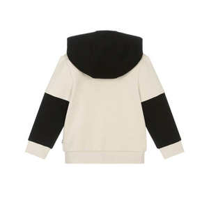 Ensemble deux pièces pour enfants unisexe, survêtement d'hiver OEM ODM, logo personnalisé, respirant, capuche à cordon de serrage en coton et pantalon de jogging - Product Image 6