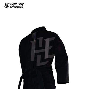 ชุดยูโดบราซิลเลียนยิวยิตสู (BJJ) คุณภาพสูง 100% ผ้าฝ้าย สำหรับผู้ใหญ่ ชุดฝึกศิลปะการต่อสู้แบบกำหนดเอง ชุด BJJ ขายส่ง - Product Image 5