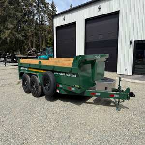 Compre Remolque Agrícola Basculante para Tractor de Jardín, Remolque Agrícola de 7X14 con Certificación CE, Precio Económico Personalizado - Product Image 1