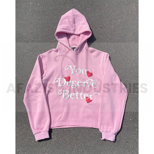 Vente en gros 100% coton grande taille sweat à capuche pour homme logo personnalisé impression bouffante 3D pull brodé sweat-shirt d'hiver - Product Image 4