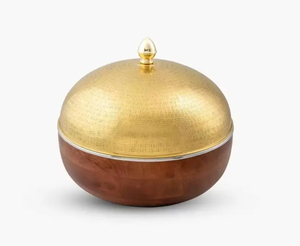 Olla de Madera de Diseño Clásico Antiguo con Tapa Interior de Acero de Alta Calidad, Disponible a un Precio Excelente - Product Image 5