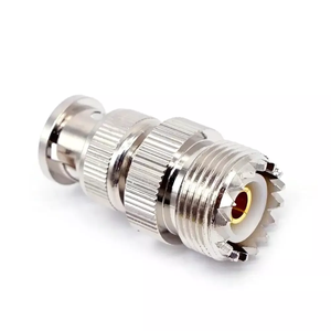 SO-239 <span class=keywords><strong>PL</strong></span>-259 BNC-Stecker zu UHF-Buchse RF-Koaxial-Adapter BNC-UHF Kabelst ecker - Product Image 2