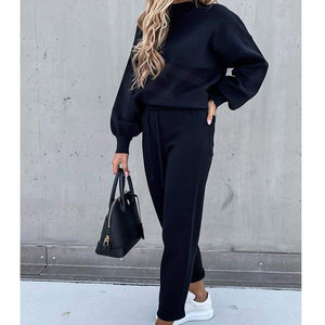 Trajes de chándal para mujer, conjuntos de chándal de algodón Popular 2023 para mujer, chándales deportivos para mujer, servicio OEM - Product Image 2