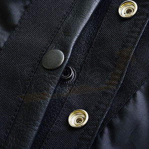 Chaleco de moto de cuero de alta calidad para hombre, logotipo impreso personalizado, chalecos y chalecos transpirables de talla grande para hombre - Product Image 5