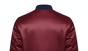 Custom Canvas Long Hooded Varsity <b>Jacket</b> | Baseball <b>Jacket</b> for Men | Letter Embroidery | Waterproof <b>Fleece</b> <b>Lining</b> - Product Image 4