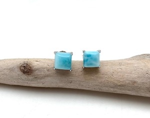 Tendance 925 Sterling Silver Larimar Gemstone Boucles D'oreilles Bijoux À La Main Argent Boho Style Boucles D'oreilles Bijoux Pour Femmes Cadeau Filles - Product Image 3