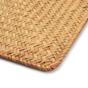 Trendy Hand-Woven Rectangular Rattan <b>Placemats</b> OEM Customized Cane & Rattan Products Manufacturer From India - Product Image 4