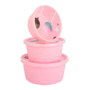 Multipurpose <b>Box</b> 3 Pcs - Pink - Product Image 1