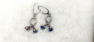 Pendientes Colgantes Hechos a Mano en Plata de Ley 925 para Mujer |   Joyería de Piedras Preciosas de Moda al por Mayor - Product Image 4