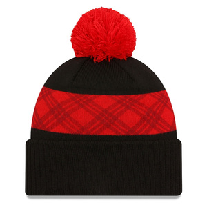 หมวกถักนิตติ้งทำจากผ้าแจ็คการ์ดสำหรับผู้ชาย - Product Image 5