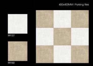 Carreaux de sol extérieurs à impression numérique 40x40cm 400x400mm 16x16 pouces Texture mate rustique pour terrasse et jardin - Product Image 2