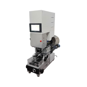Machine de sertissage de bornes d'insertion de prises étanche Machine à dénuder semi-automatique Sinrad SR-400G - Product Image 2