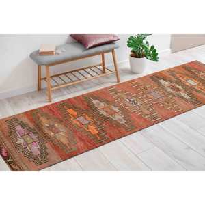 Tapis imprimé géométrique pour décoration de ferme moderne, design turc, avec poils doux - Product Image 4