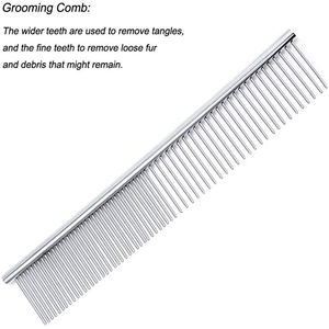 Ciseaux de toilettage professionnels pour chiens en acier inoxydable Kit de ciseaux de toilettage pour chiens avec embouts ronds de sécurité - Product Image 4