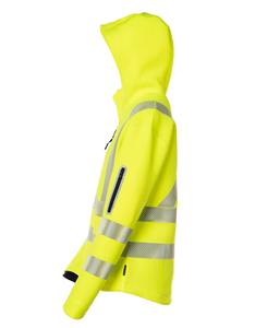 Steel mill fleece jacket <b>spark</b> proof work wear zero sweat hi vis extreme durability reflective uniforms made in Pakistan - Product Image 3