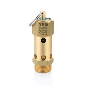 Válvula de Seguridad de Latón Sellada de 3/4'' y 13 Bares con Certificación CE - Válvula de Alivio de Presión Tipo Sellado - Material de Latón - Product Image 1