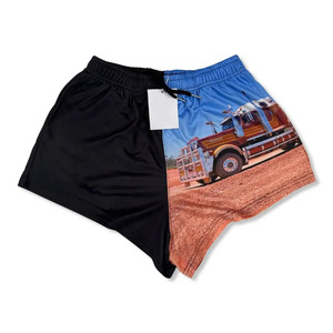 Venta al por mayor Atlético gimnasio hombres pantalones cortos entrenamiento secado rápido baloncesto pantalones cortos con bolsillos para correr Casual Activewear pantalones cortos - Product Image 3