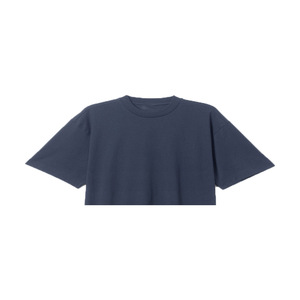 T-shirt décontracté de haute qualité en coton/bambou, style oversize classique, respirant, séchage rapide, pour femmes, vente en gros, coupe régulière, 220g - Product Image 2