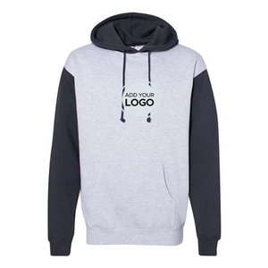 8.5oz. Mid weight Pullover Hood Independent Trading SS4500 Mid weight Hooded Pullover <b>Sweatshirt</b>-<b>Grey</b> Heather Hoodies - Product Image 4
