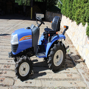 Tracteur compact Iseki TM3185 bleu, 2 roues motrices, tracteur utilitaire de jardin, facile à utiliser, tracteur agricole d'occasion et neuf à vendre. - Product Image 1