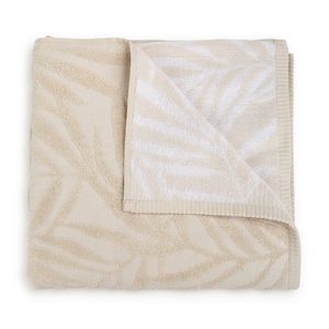 Custom 100% <b>Organic</b> Cotton Bath Towel <b>Yarn</b> Dyed Ultra Soft Vines Jacquard/ Solid Best Quality Woven Technique - Product Image 1