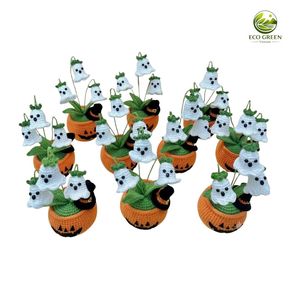 Adorno Navideño Redondo de Fieltro No Tejido Hecho a Mano para Árbol de Navidad, Ideal para Regalo - Product Image 3