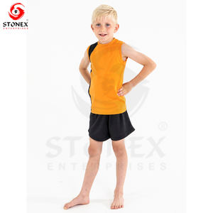 เสื้อกล้ามเด็กแบบใหม่ขายดี ดีไซน์ใหม่สำหรับยกน้ำหนัก ฤดูร้อน คุณภาพสูง ทรงปกติ สำหรับเด็กผู้ชาย - Product Image 6