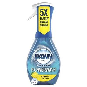Dawn Platinum Powerwash Dish Spray, jabón para platos, kit de inicio de limón, 16 floz - Product Image 1