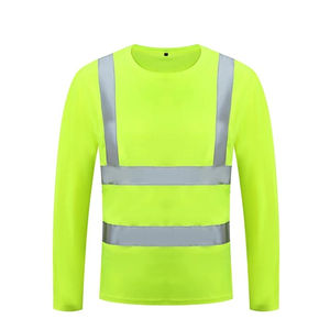 เสื้อยืดสะท้อนแสงสะท้อนแสงมองเห็นได้ชัดเจนมากเสื้อยืดสะท้อนแสงสำหรับใส่ทำงานเสื้อทีเชิร์ต - Product Image 5