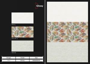 Azulejo de porcelana de tamaño personalizado de 300x600mm más vendido, azulejos de pared de cocina blancos, superficie pulida, azulejos de cerámica decorativos para el hogar - Product Image 3