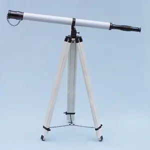กล้องโทรทรรศน์สีดำและสีทองพร้อมขาตั้ง,ห้องปฏิบัติการวิทยาศาสตร์ทางทะเลที่สง่างามเพื่อการศึกษา - Product Image 3