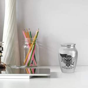 Mini urna de acero inoxidable de tamaño personalizado para cenizas, urnas de cremación para mujeres, urnas de Metal para cenizas humanas pequeñas para hombres y adultos - Product Image 6