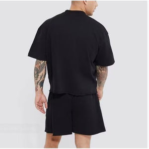 Camiseta Hip Hop para Hombre, 100% Algodón Puro, Diseño de Logotipo Personalizado, Impresa, Transpirable, Peso de Tela 300g, Corte Regular, Venta al Por Mayor - Product Image 2