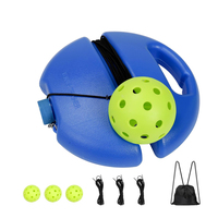Entraîneur solo de tennis pickleball avec outil d'entraînement de cordes pour adultes ou enfants débutants entraîneur multi-sports