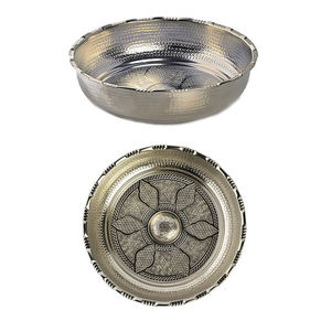 Tazón de Hammam de Cobre y Cromado, Tazón de Ducha de Hammam de Proveedor Mayorista - Product Image 5