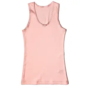 High quality sleeveless top for girls various colors and models reliable supplier kids' clothing