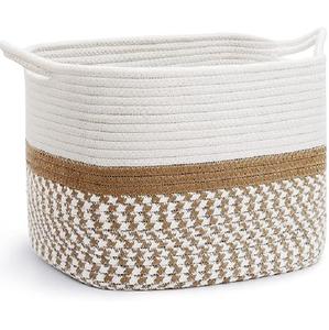 Nouveau Royal luxe Vintage macramé noir gris panier debout salle de bain a besoin de support de rangement maison essentiel blanchisserie élégant panier - Product Image 5