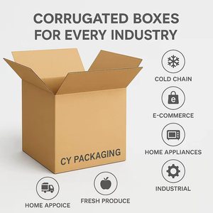 Heavy Duty Corrugated Shipping Carton <strong>Box</strong> for Agricultural Products Cold Chain Fruits Express Delivery and Industrial Use - Product Image 3