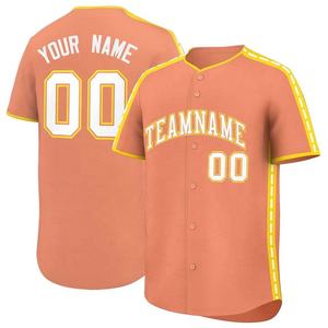 Crop top imprimé blanc uni à col en V, style maillot de baseball - Product Image 3