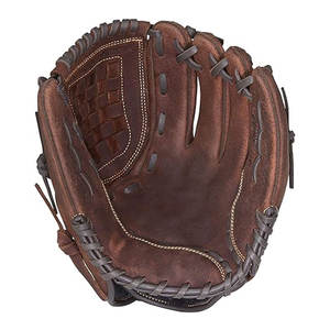 Nuevo diseño Guantes de captura de béisbol Precio barato Guantes de cuero para posición de receptor - Product Image 3