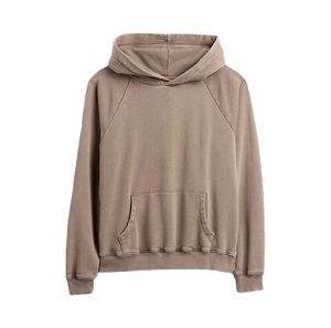 Sweat à capuche streetwear 380 g/m² personnalisable, 80 % coton 20 % polyester, molleton surdimensionné unisexe - Product Image 1