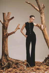 Estilo informal Colección de otoño encantadora Pantalones de lujo Mujeres Damas Estilo elegante Servicios ODM Hecho en Vietnam - Product Image 4