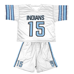 Uniformes de lacrosse réversibles tendance de haute qualité, respirants, en jersey 100% polyester, ensembles de shorts, personnalisation, numéro imprimé - Product Image 1