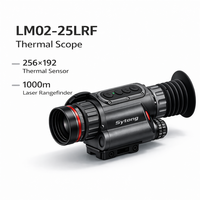 Monoculaire thermique Sytong LM02-25LRF, vision nocturne 256x192, télémètre laser 1000m, lunette de vision nocturne pour la chasse