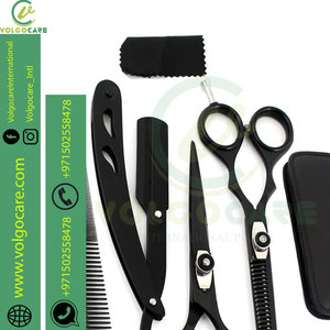 2024 nouveauté J2 acier inoxydable 6.5 pouces ciseaux à cheveux avec bord de rasoir ciseaux de coiffeur professionnels pour le toilettage personnel - Product Image 5