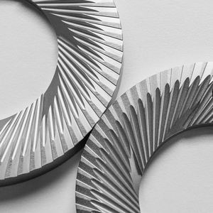 Kahve Öğütücü Parçaları Düz Tekerlekli Kahve Makinesi Öğütücü <span class=keywords><strong>Burr</strong></span> 98MM Kahve Öğütücü Düz <span class=keywords><strong>Burr</strong></span> Seti Mahlkonig EK43 için Yedek - Product Image 2