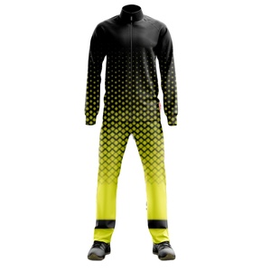 Men Winter Sublimation Printed Hooded Tracksuit <b>Set</b> Hoodie Track Pants 100% Polyester Lightweight Breathable Sweatsuit - Product Image 1